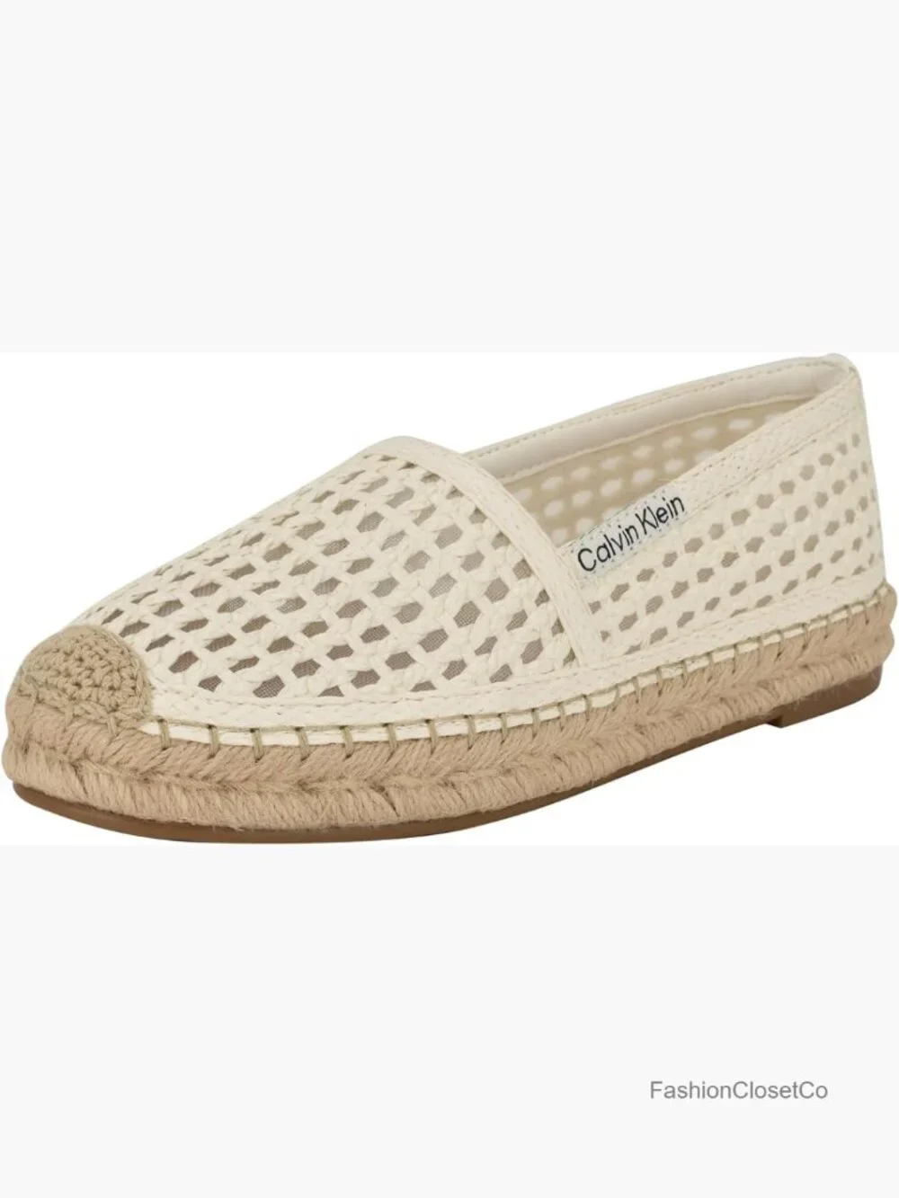 Espadrilles with Woven Detailing and Slip-On Style